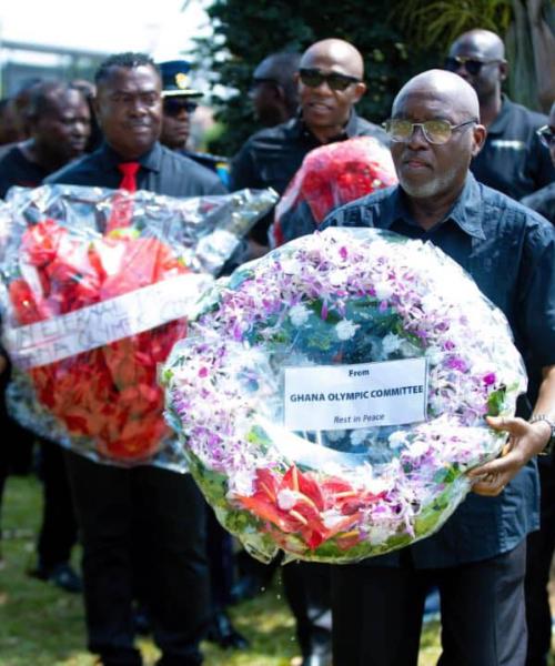 Ghana Olympic Committee Pays Tribute to Departed Compatriots